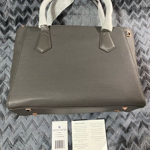 Dagne Dover Signature Classic Coated Canvas Tote